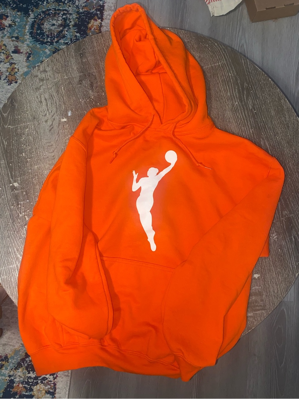Orange WNBA Hoodie - Medium